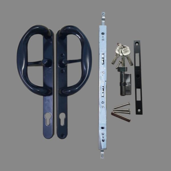 Bộ khóa đa điểm cửa lùa Kinlong tay nắm chữ P - Hình ảnh 2