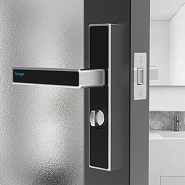 Khóa đơn điểm BL9738 Bogo cửa đi vệ sinh có đèn - Hình ảnh 3