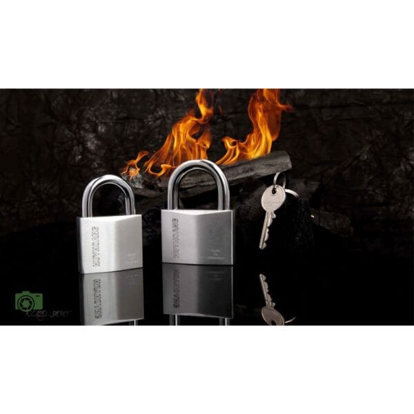 Khóa treo bấm Titanium 6 Huy Hoàng - Hình ảnh 4