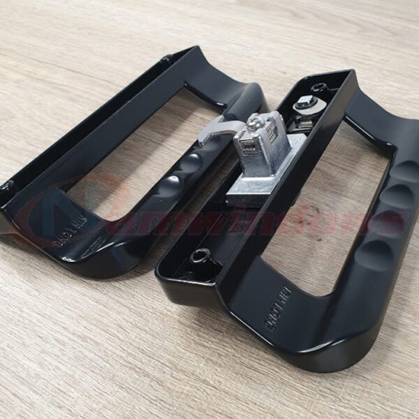 Khóa chữ D Kinlong DLS10HS màu đen, trắng, xám - Hình ảnh 4