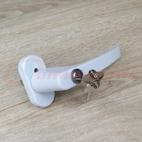 Tay nắm cửa sổ GQ ASSA ABLOY có chìa khóa nhựa lõi thép - Hình ảnh 2
