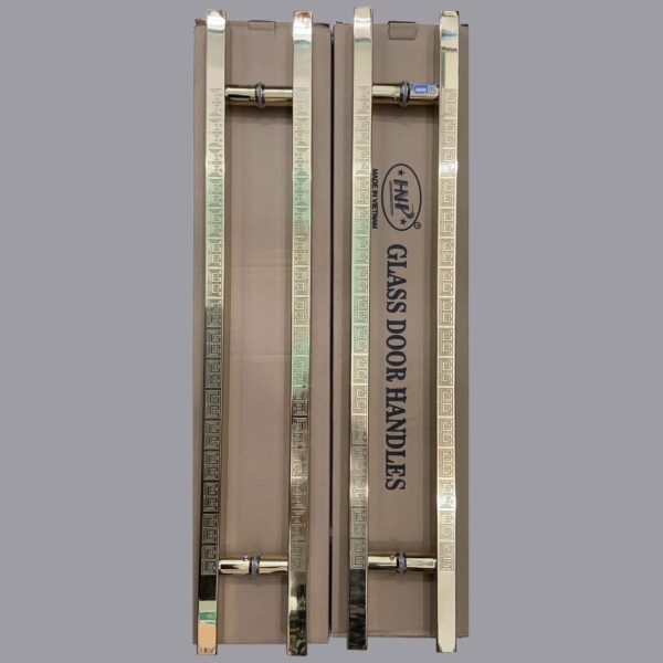 Tay nắm cửa chữ vạn TN002 Inox 304 dày - Hình ảnh 3