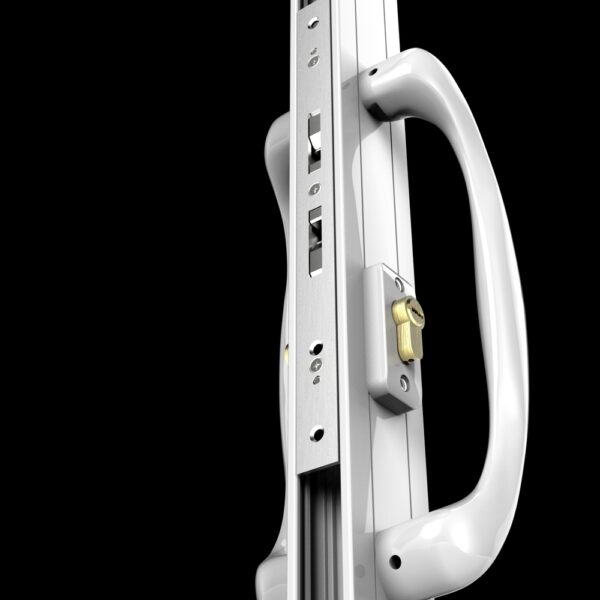 Khóa chữ D lớn AP02 Huy Hoàng màu trắng - Hình ảnh 2