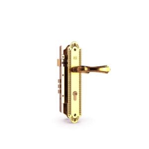 Bộ khóa tay nắm đồng thau HC 8561 PVD Gold dài 290