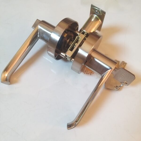 Khóa tròn tay nắm gạt inox Jeely 02 - Hình ảnh 4