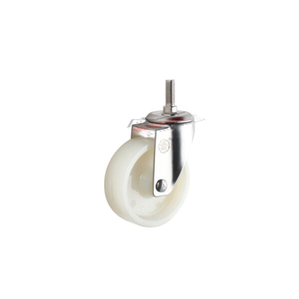 Bánh xe đẩy BXD009-100 cọc vít càng inox