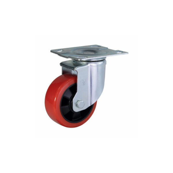 Bánh xe đẩy nhựa PU BXD025 lõi nhựa xoay