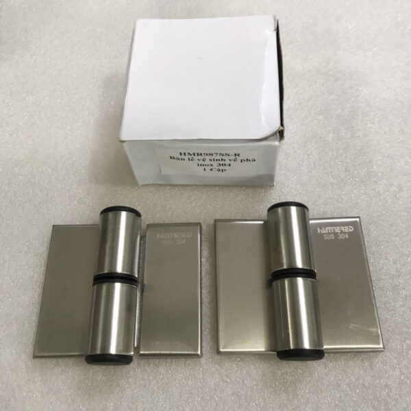 Bản lề vách ngăn vệ sinh HMR987SS inox 304 8