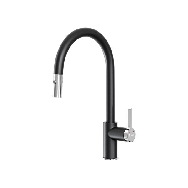 Vòi nước nóng lạnh Konox Alto Black