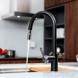 Vòi nước nóng lạnh Konox Alto Black