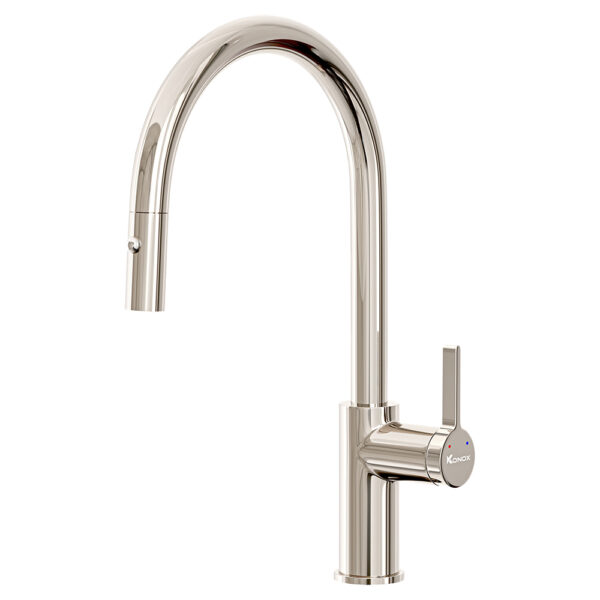 Vòi nước nóng lạnh Konox Alto Nickel - Hình ảnh 3