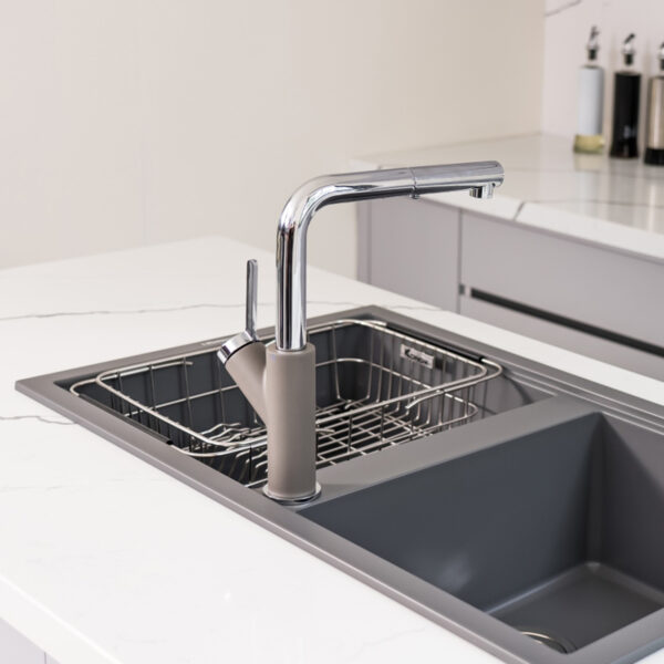 Vòi nước nóng lạnh Konox Artan Grey