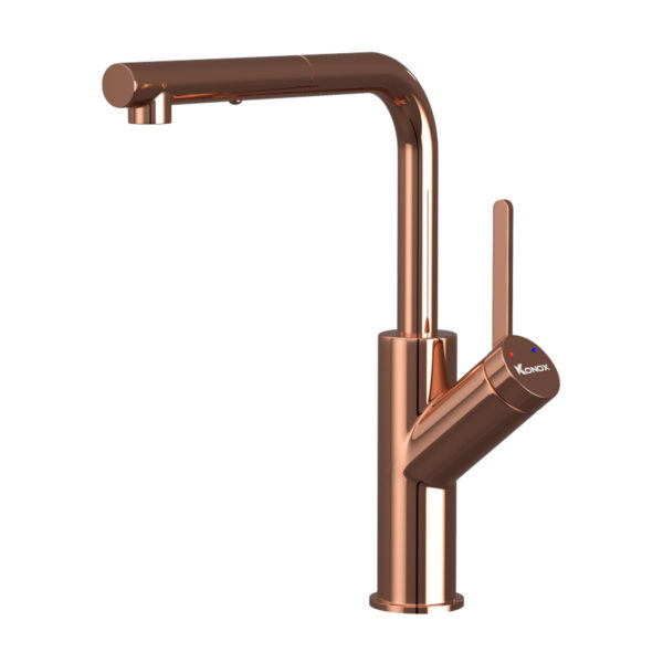 Vòi nước nóng lạnh Konox Artan Rose Gold - Hình ảnh 3