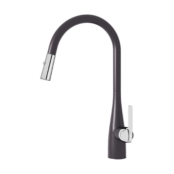 Vòi nước nóng lạnh Konox Curva Black - Hình ảnh 3