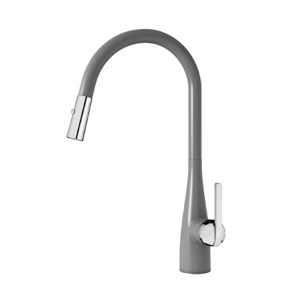 Vòi nước nóng lạnh Konox Curva Grey