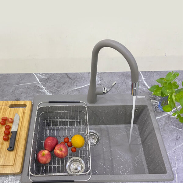 Vòi nước nóng lạnh Konox Curva Grey