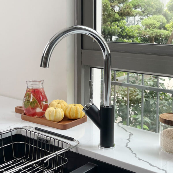 Vòi nước nóng lạnh Konox Modo Black