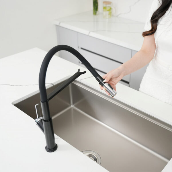 Vòi nước nóng lạnh Konox Tema Black