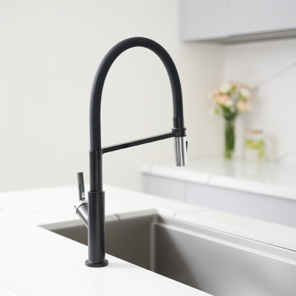 Vòi nước nóng lạnh Konox Tema Black