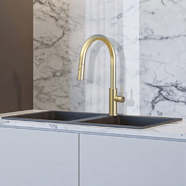 Vòi nước nóng lạnh Konox Venice Gold