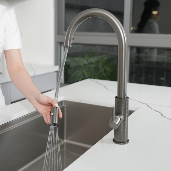 Vòi nước nóng lạnh Konox Venice Gun Metal
