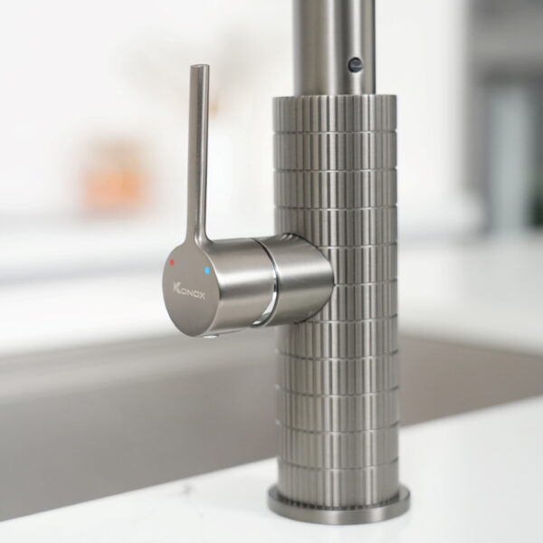 Vòi nước nóng lạnh Konox Venice Gun Metal