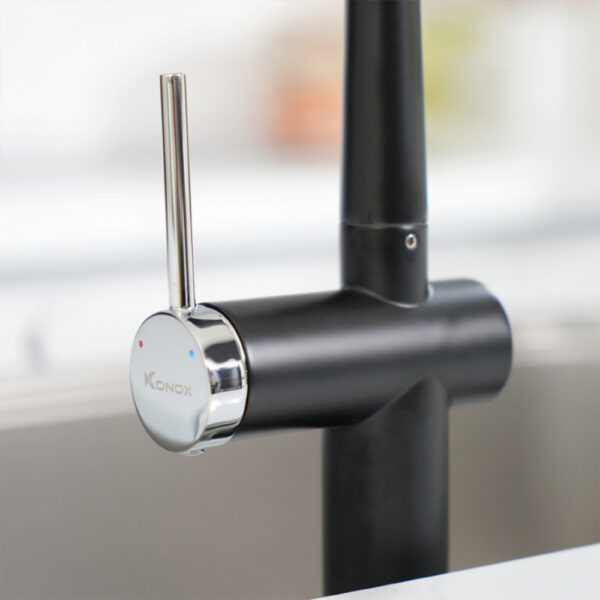 Vòi nước nóng lạnh Konox Volta Black