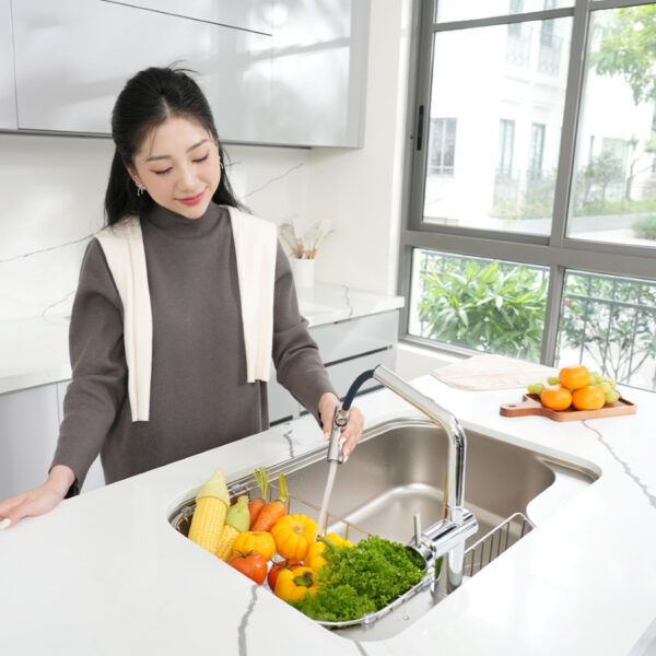 Vòi nước nóng lạnh Konox Volta Chrome