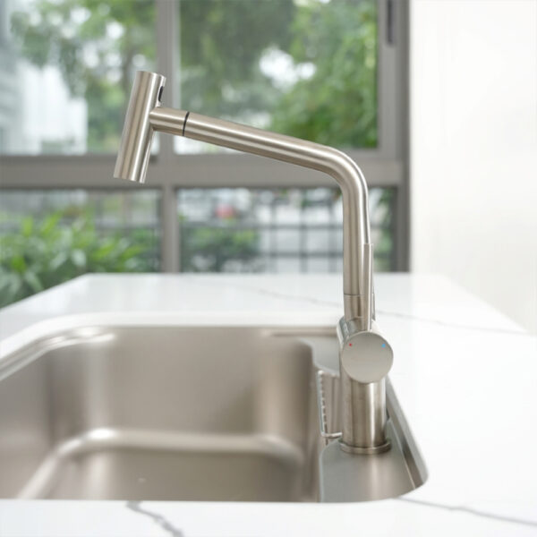 Vòi nước nóng lạnh Konox Volta Nickel