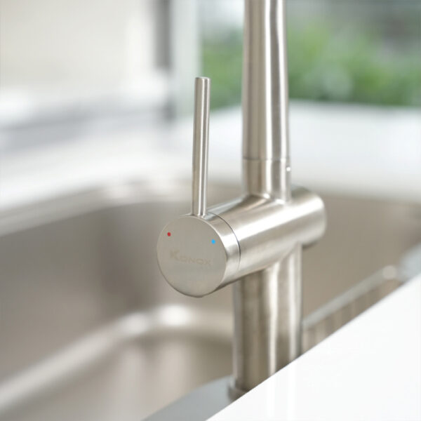 Vòi nước nóng lạnh Konox Volta Nickel