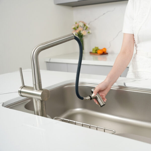 Vòi nước nóng lạnh Konox Volta Nickel