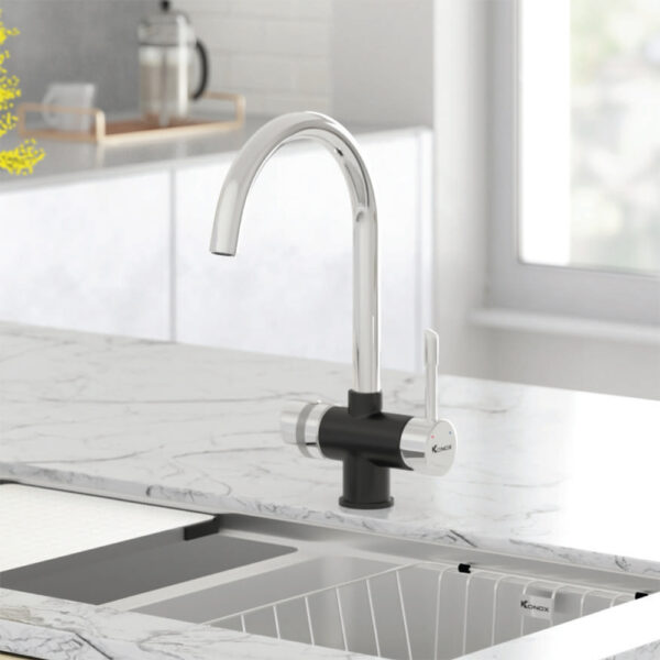 Vòi nước nóng lạnh + RO Konox Water Black