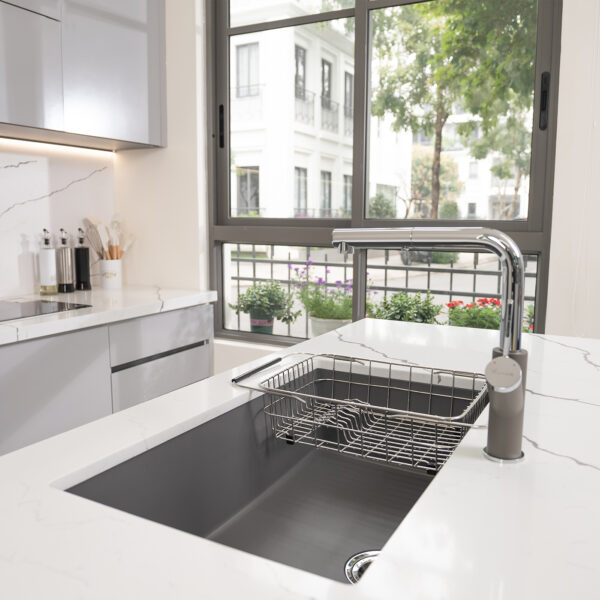 Bồn rửa chén Konox Naros 760S Grey