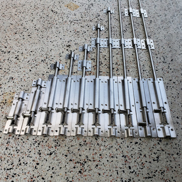 Chốt cửa Inox 201 nhiều kích thước dài