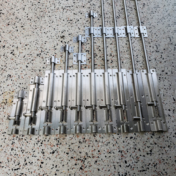 Chốt cửa Inox 201 nhiều kích thước dài