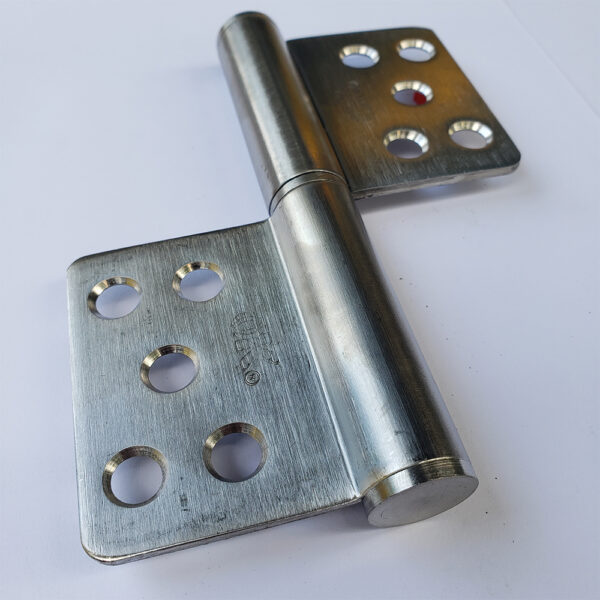 Bản lề cối lá cờ OK 601-105-5 US32D inox 304 5x4x3 inox mờ