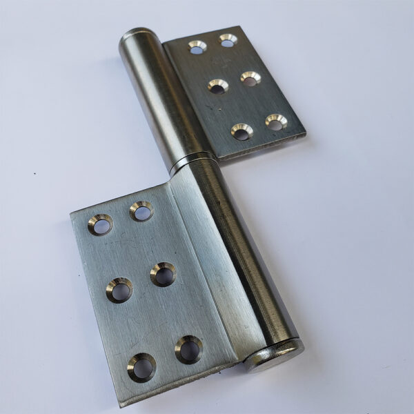Bản lề cối lá cờ OK 602-106-6 US32D inox 304 6x4x4 inox mờ