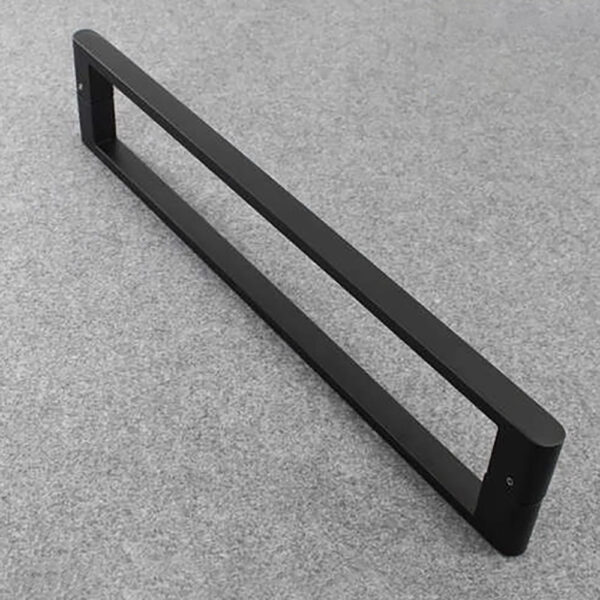 Tay nắm cửa TN016 inox 304 tim lỗ 450mm màu đen mờ