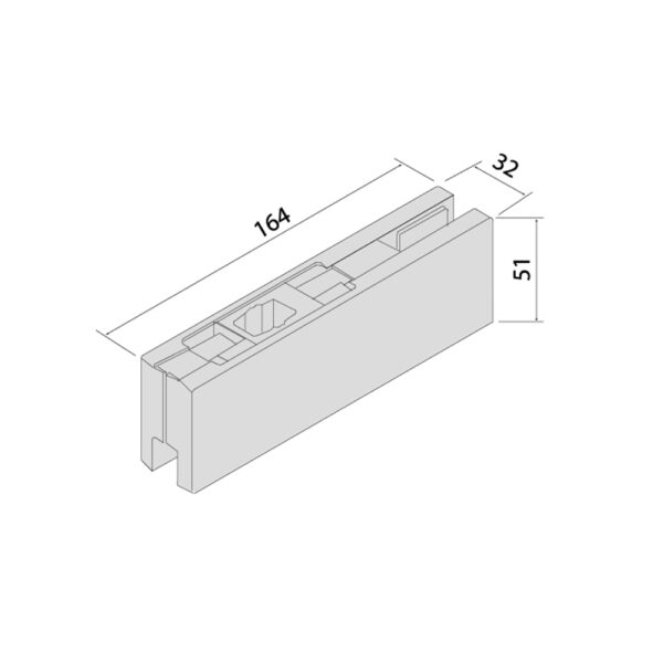 Thông số kích thước kẹp kính dưới GMT DVPFC-010