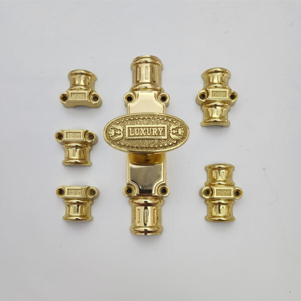 Chốt Cremone cửa gỗ CC004 PVD