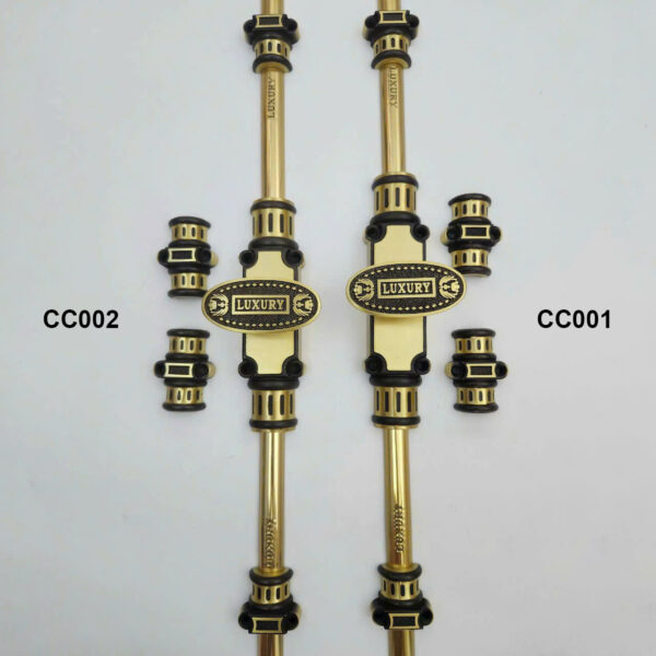 Chốt cửa gỗ Cremone CC001 vàng CC002