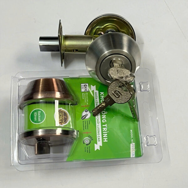 Khóa cóc KT008 1 đầu chìa - Ảnh 2