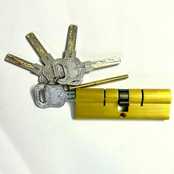 Lõi khóa 2 đầu chìa 90mm LK014
