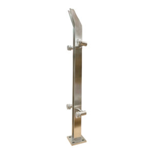 Trụ lan can la kép TLC052 inox 304