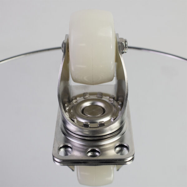 Bánh xe đẩy nhựa PA BXD006 xoay càng inox 304