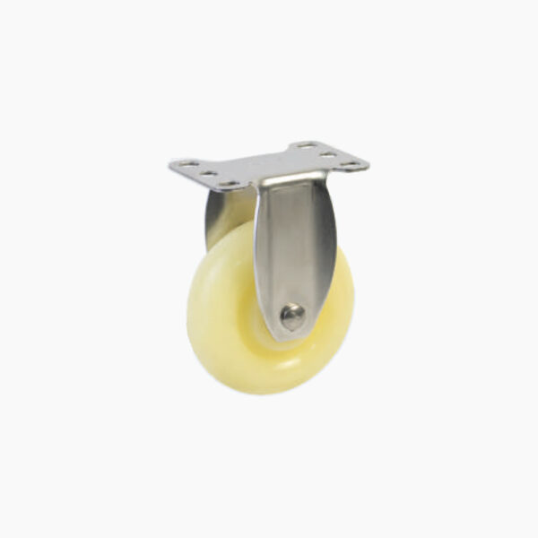 Bánh xe đẩy nhựa PP BXD063-100 cố định càng inox