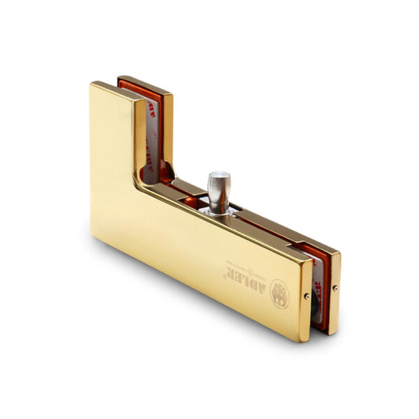 Kẹp kính góc L ADLER D323PVD màu vàng