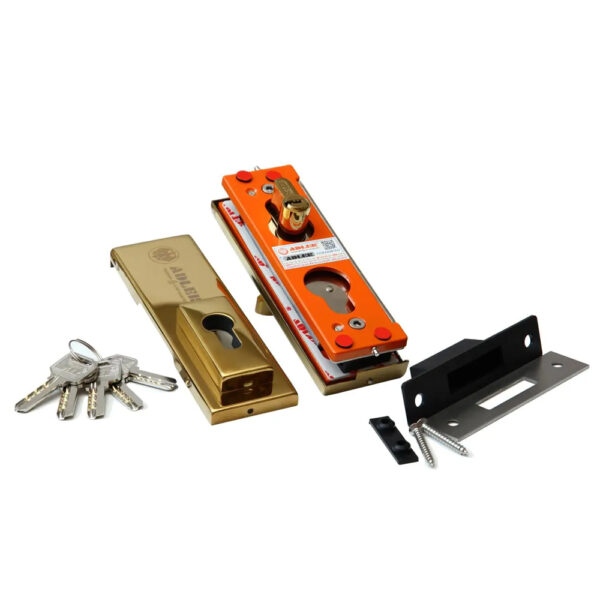 Kẹp kính khóa ADLER D322PVD màu vàng
