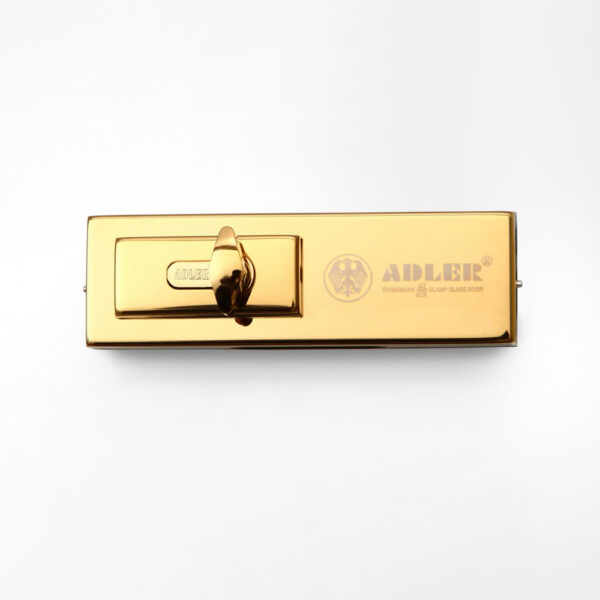 Kẹp kính khóa ADLER D322PVD màu vàng