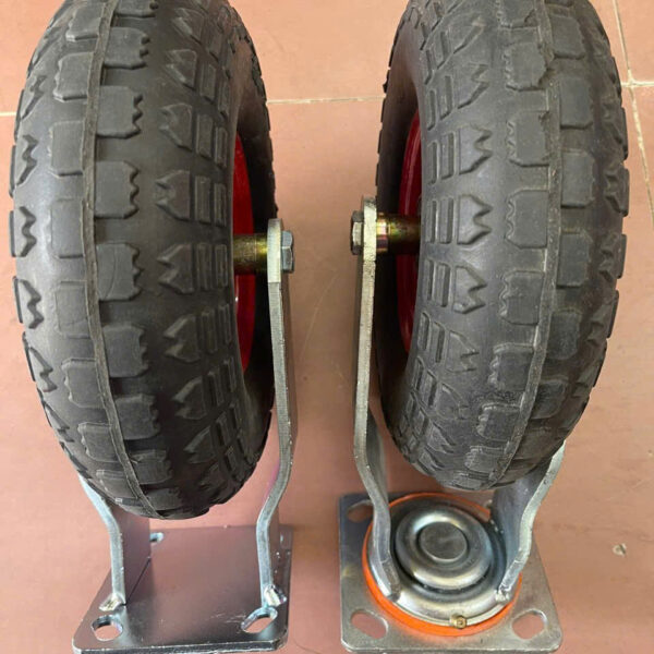 Bánh xe đẩy cao su BXD114 cố định